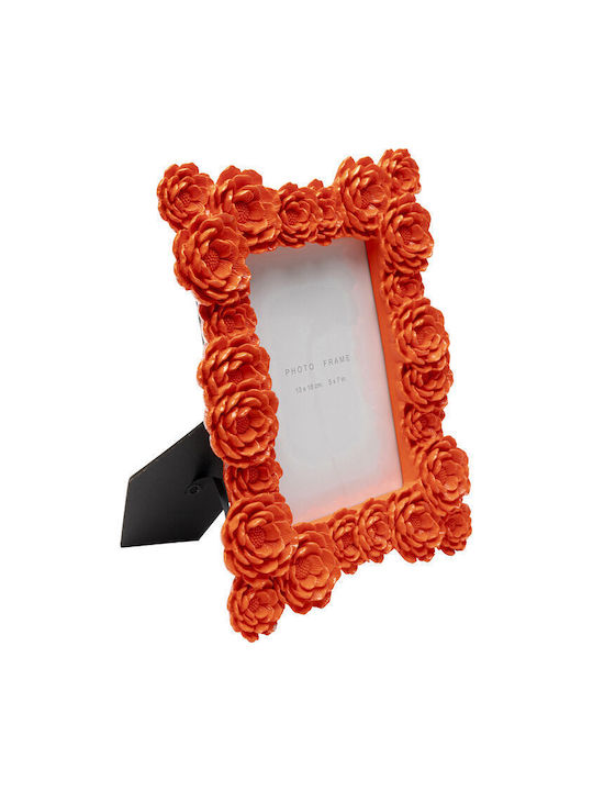 Kare Design Kunststoff Fotorahmen mit Orange Rahmen
