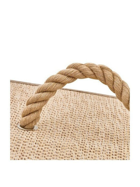 Atmosphera Καλάθι Απλύτων Bamboo 48lt με Καπάκι 37x37x50cm Μπεζ