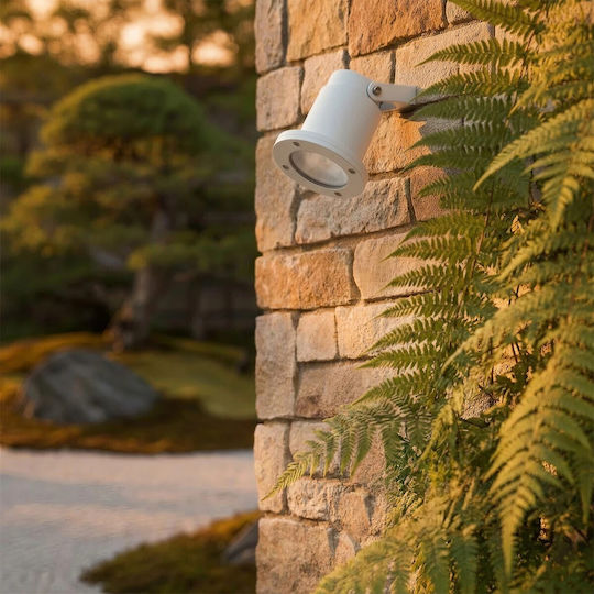 kelvo Gardelini Wall-Mounted Outdoor Spot GU10 IP65 10x10x30cm