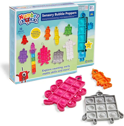 Learning Resources Αριθμοκυβάκια Numberblocks Sensory Εκπαιδευτικό Παιχνίδι Γνώσεων