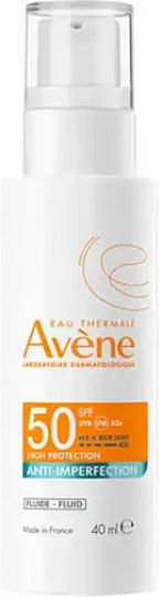 Eau Thermale Avène Anti-Imperfection Cleanance Set with Face Sunscreen SPF50 2 Pieces