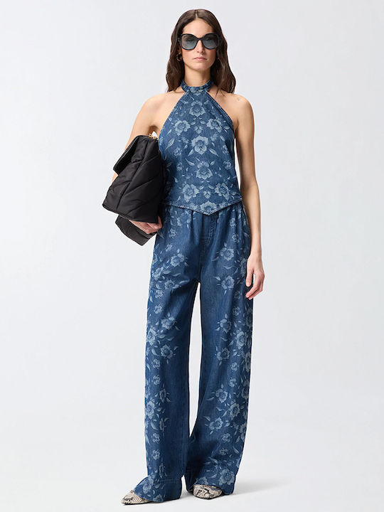 High Rise Women's Flared Jean Pants