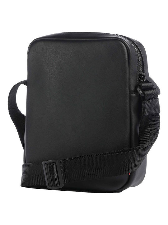 Herren Schulter Crossbody Tasche Schwarz