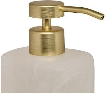 Atmosphera Marble Dispenser Πλαστικό Εκρού