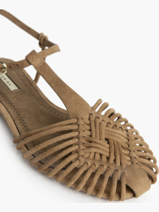 Γυναικεία Σανδάλια Camel
