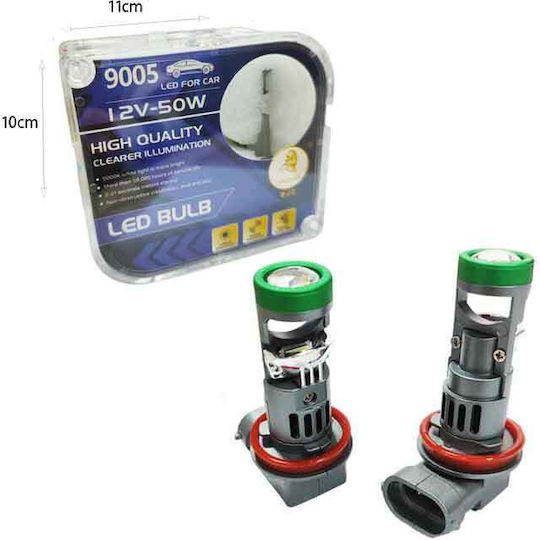 EJC Λάμπα Αυτοκινήτου HB3 LED Λευκό 12V 50W
