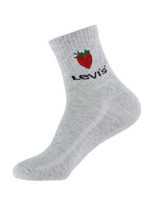 Levi's Κάλτσες Γκρι - Μπεζ 2Pack Levi's Κάλτσες Γκρι - Μπεζ 2Pack