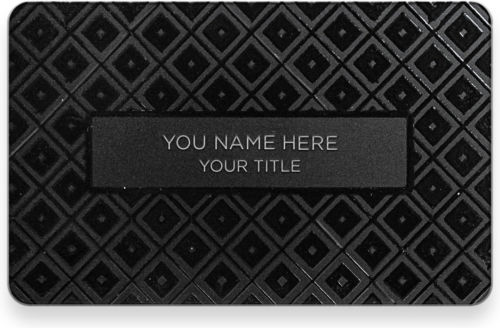 Hello Card Επαγγελματικη Καρτα Pvc Μαυρη
