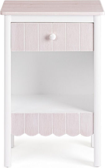 Fayel Τραπεζαρίας Λευκό 40x32x59εκ. Fayel Τραπεζαρίας Λευκό 40x32x59εκ.