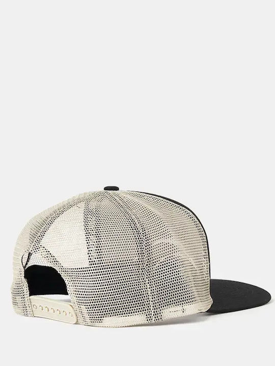 Santa Cruz Out Time Meshback Kappe Schwarz Stein Grau Schwarz Einheitsgröße Sca-cap-9548