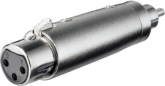 RCA Μετατροπέας XLR / RCA male σε XLR / RCA female 1τμχ