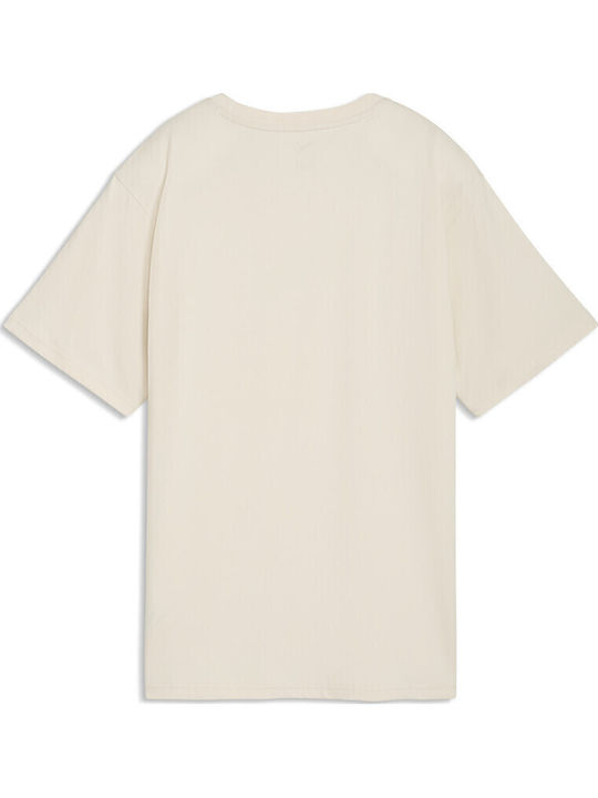 Ess Graphic Γυναικείο T-shirt Μπεζ