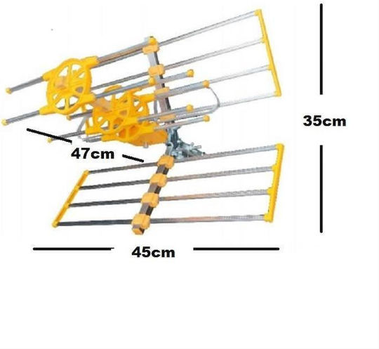 Findersat 34506 Outdoor / Indoor TV Antenna (Does Not Require Power)