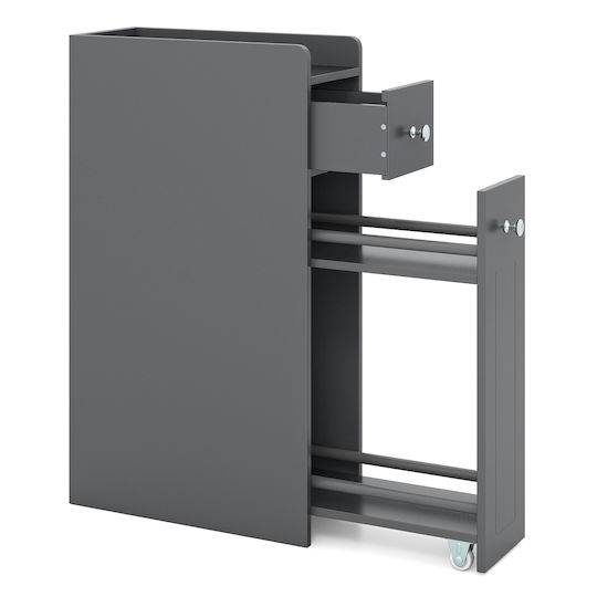Costway Badezimmerschrank 70x40x18cm Graues