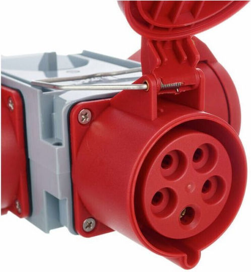 Adapter Pipe Tee Three-Phase 1 Male 5p 32 3 Female 5p 32a
