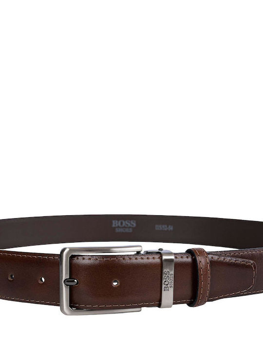 Men's Leather Belt Brown