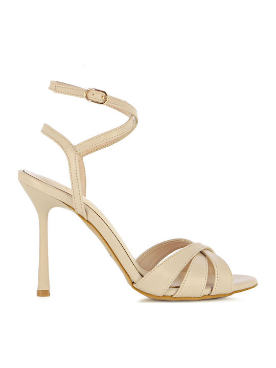 Leather Pink Sandals