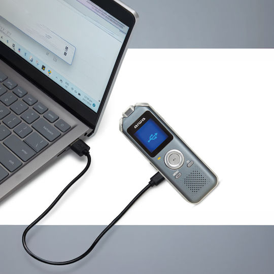 Aiwa Voice Recorder DVR-M700 with Internal Memory 16GB