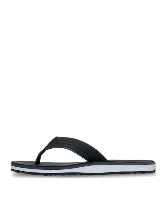 Carver Nubuck Men's Anatomic Black Flip Flops