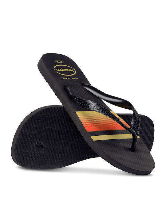 Top Men's Flip Flops Black