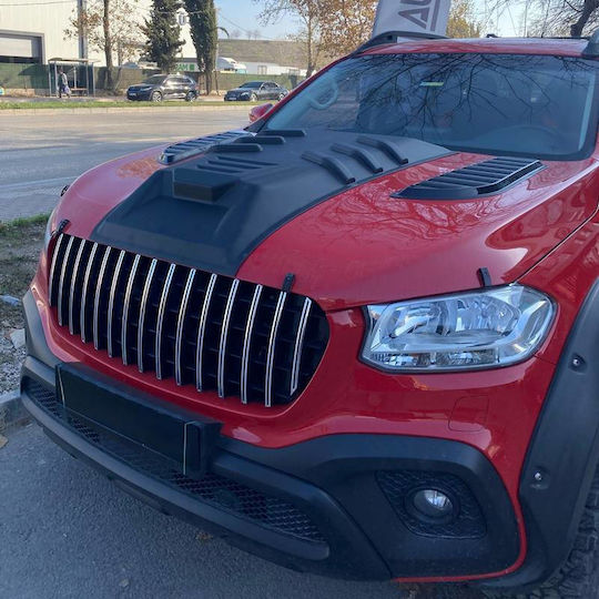 Decorative Hood Mercedes-benz X-class W470 2017+ Black