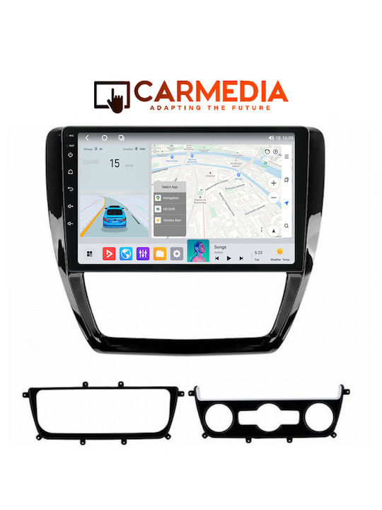 Carmedia Car Audio System for Volkswagen Jetta 2004-2015 (Bluetooth/USB/WiFi/GPS/Apple-Carplay/Android-Auto) with Touch Screen 10"