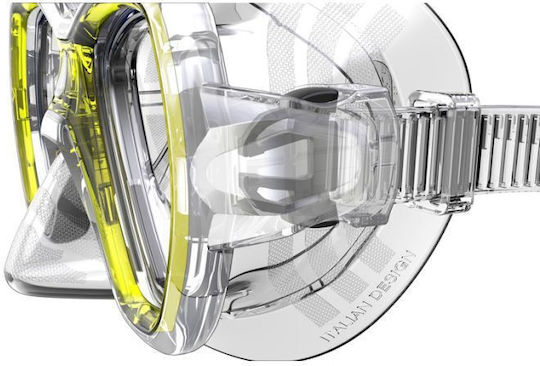 Seac Seac Silicone Diving Mask with Snorkel Giglio Transparent