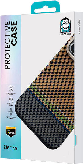 360 Full Cover Aramid Fiber Gri (iPhone 16 Pro Max)