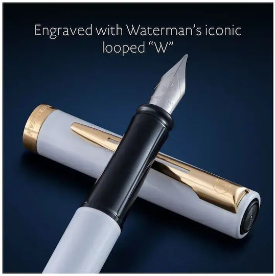 Waterman Füllfederhalter Medium Weiße