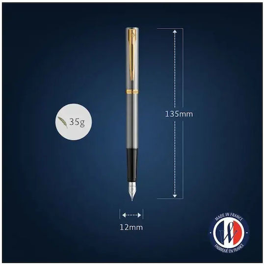 Waterman Писалка Medium Сива от Inox
