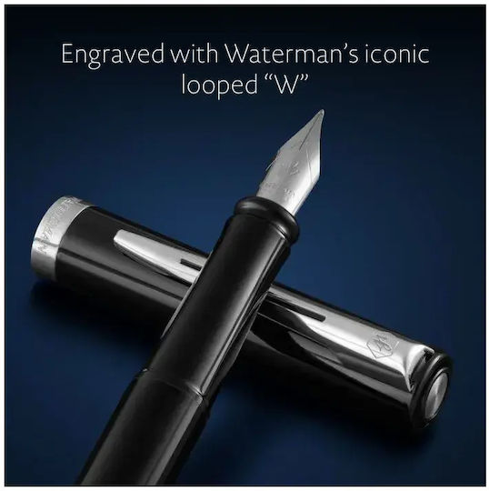 Waterman Stilou De Scris Medium Negru