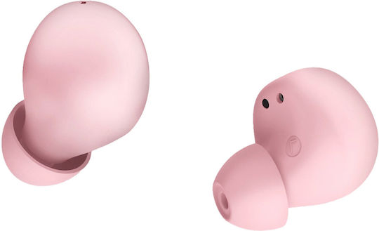 Niceboy Podsie 4 Pop In Ear Bluetooth Безжични Слушалки с Устойчивост на Изпотяване и Калъф за Зареждане Розови