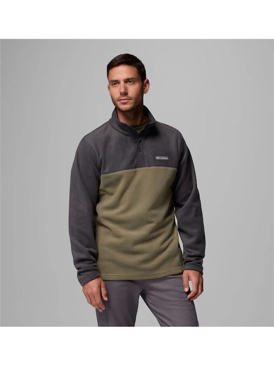 Steens Mountain Sportlich Langarm Mehrfarbige Herrenbluse