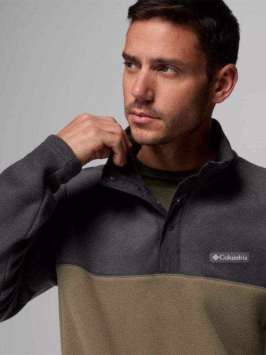 Steens Mountain Sportlich Langarm Mehrfarbige Herrenbluse