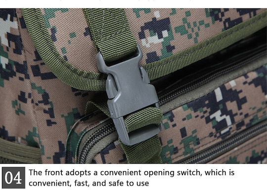 Στρατιωτικό Σακίδιο Πλάτης από Cordura Multicam 20lt