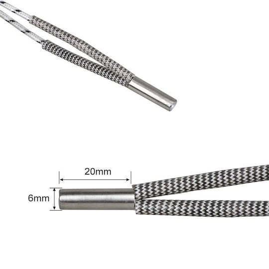 24v 50w Keramik Heizelement Set Ht-ntc100k Thermistor 3D-Drucker 3 Stück