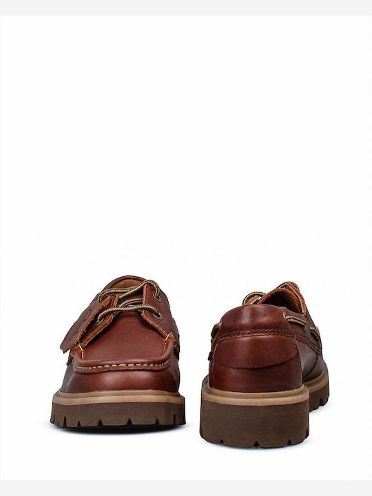 Boat Ανδρικά Loafers σε Καφέ Χρώμα