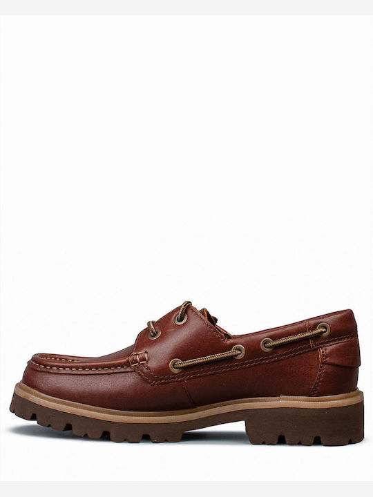 Boat Ανδρικά Loafers σε Καφέ Χρώμα