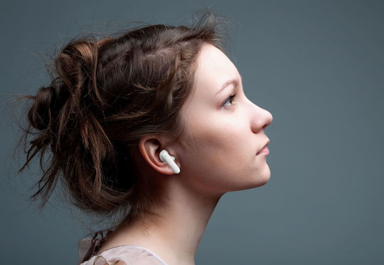 Cellular Line Earbud In-ear Casti Bluetooth Handsfree cu Husă de Încărcare Aurii