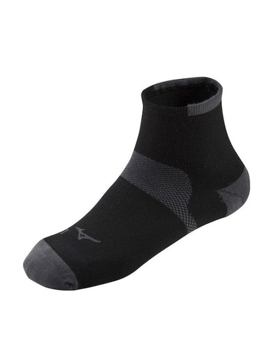 Mizuno Race Mid Αθλητικές Κάλτσες Μαύρες