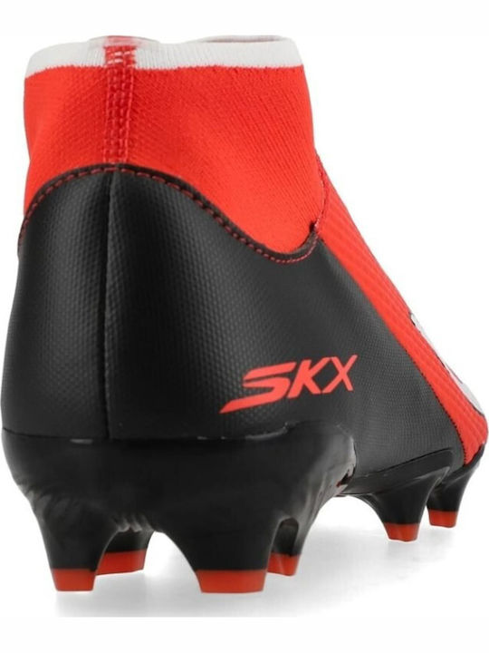 Skechers Skx_02 Academy Football Shoes with Cleats FG Red