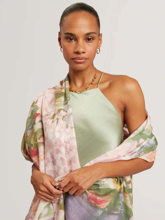 Ted Baker Γυναικείο Φουλάρι Ροζ