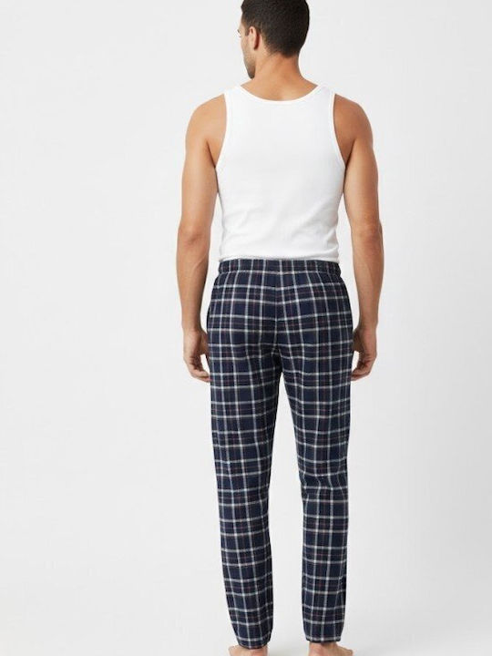 Soccus Winter Karierte Herrenpyjama Hosen Multicolor