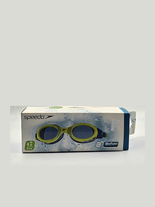 Speedo Biofuse Flexiseal Очила за Плуване Детски Зелени