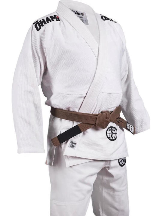 Okami Ανδρική Ζακέτα Brazilian Jiu Jitsu Λευκή