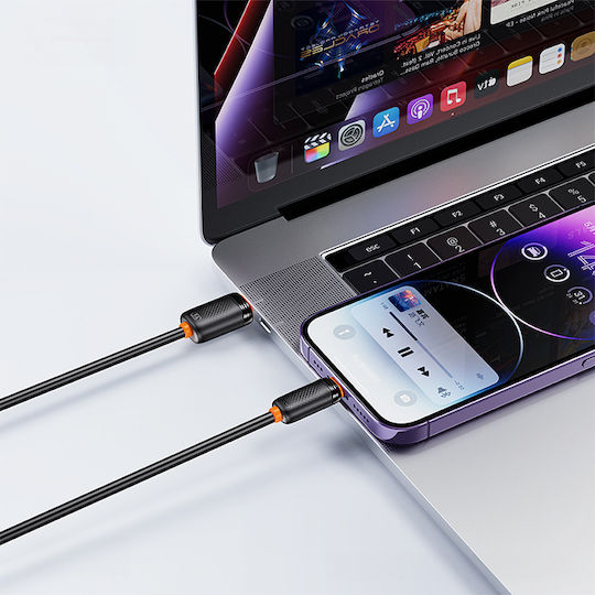 XO USB 2.0 Кабел USB-C Мъжки - USB-A 15W PD Черен 1m 16.005.0397