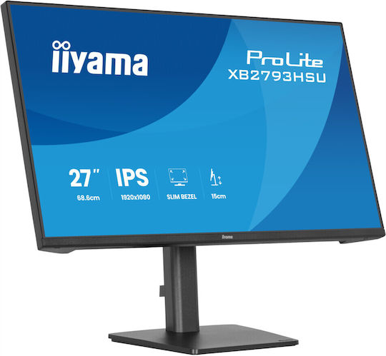 Iiyama ProLite XB2793HSU-B1 IPS Monitor 27" 1680x1050 with 4ms Response Time GTG