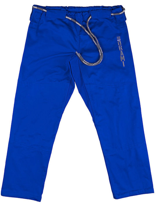 Okami Men's Brazilian Jiu Jitsu Blue Trousers