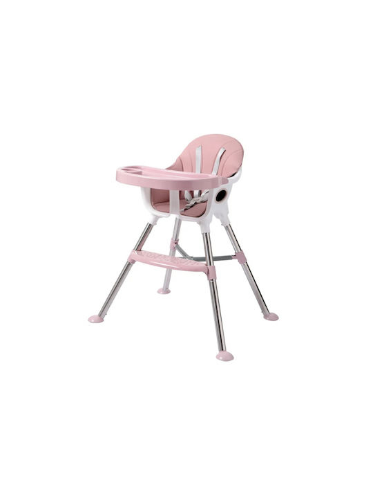 Little Mom Baby Hochstuhl Rosa