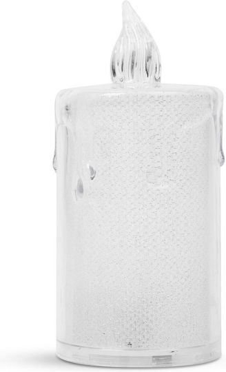 Christmas Candles & Candlesticks Plastic White Candle Led 7.5x3.6cm
